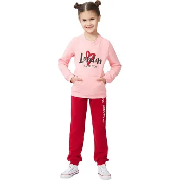 Dívčí mikina Winkiki Kids Wear Dívčí mikina London - růžová Velikost: 122