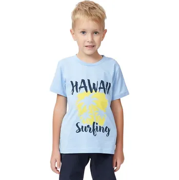 Chlapecké tričko Winkiki Kids Wear Chlapecké tričko Hawaii - modrá Velikost: 98