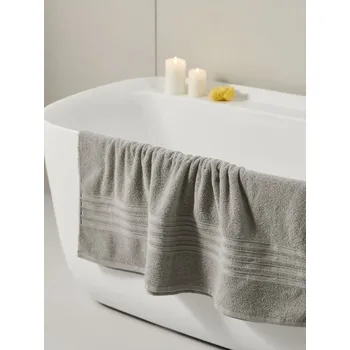 Ručník Sinsay - Bavlněný ručník - šedá - 4784Q-09X - 4784Q-09X-ONE-13