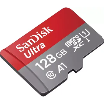 Paměťová karta SanDisk Ultra microSDXC 128 GB (A1/UHS-I/Cl.10/140 MB/s)