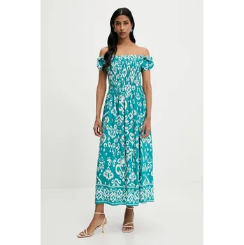 Dámské šaty Šaty Answear.LAB FT828.hos zelená 77X, vel. L