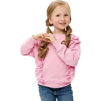 Dívčí mikina Winkiki Kids Wear Dívčí mikina Frill - růžová Velikost: 110