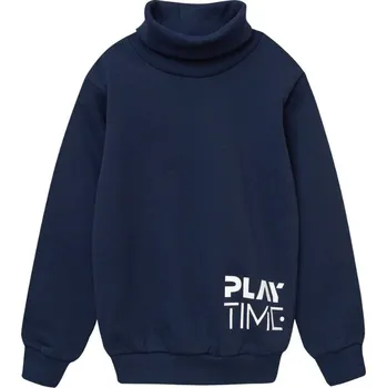 Chlapecká mikina Winkiki Kids Wear Chlapecký rolák Play Time - Navy Velikost: 140