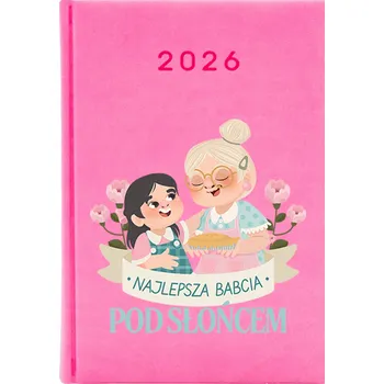 Kalendář Knižkový kalendář 2026 A5 FunnyCase růžový