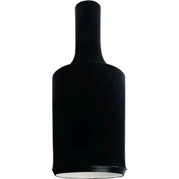 Objímka na žárovku Objímka žárovky E27 silikonová černá