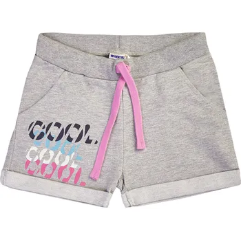 Dívčí kraťasy Winkiki Kids Wear Dívčí kraťasy Cool - šedý melanž Velikost: 146