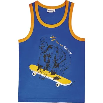 Chlapecké tílko Winkiki Kids Wear Chlapecké tílko Gorilla - tmavě modrá Velikost: 128