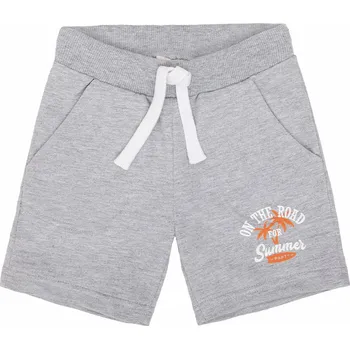 Chlapecké kraťasy Winkiki Kids Wear Chlapecké kraťasy Summer - šedý melanž Velikost: 116