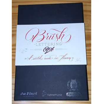 Kosmetická sada Sada Brush Lettering Box pro kaligrafii - Druhá jakost