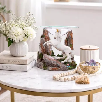 Aroma lampa Aromalampa - Magický jednorožec na skále