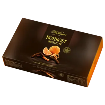 Bonboniéra Lindt - Hofbauer Rohkost Pomerančová kůra v hořké čokoládě 1kg