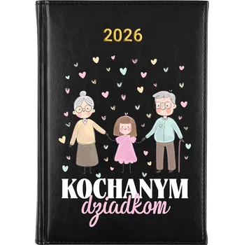 Kalendář Knižní kalendář 2026 A5 FunnyCase černý