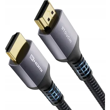 Video kabel HDMI 2.1 kabel 2m, Stouchi Certifikovaný 8K Ultra HD 48Gbps