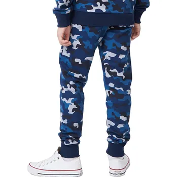 Winkiki Kids Wear Chlapecké tepláky Camouflage - navy Velikost: 128