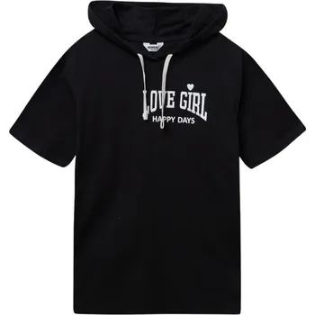 Dívčí šaty Winkiki Kids Wear Dívčí šaty Happy Days - černá Velikost: 152