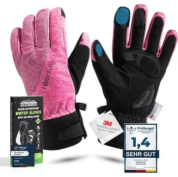 cyklistický dres Zimní rukavice HIKENTURE Dámské Voděodolné Teplé - Cyklistické Rukavice Dámské Zimní Teplé - Dámské