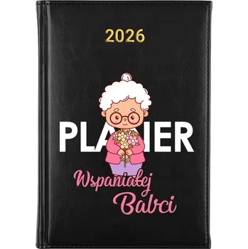 Kalendář Knižní kalendář 2026 A5 FunnyCase černý