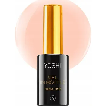Lak na nehty YOSHI STAVEBNÍ GEL V LAHVI GEL IN BOTTLE 05 - 10ML BÉŽOVÝ