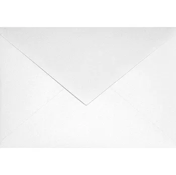 Obálka Obálka perleťová diamantově bílá C6
