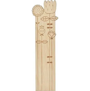 Obraz Dřevěná záložka - Polní květy