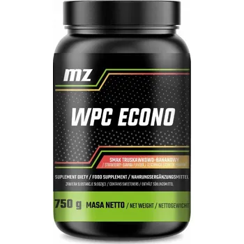 Protein MZ WPC EcoNo 750g - syrovátkový protein, příchuť jahoda-banán