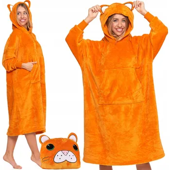 Dámská mikina Moraj dámská mikina přes hlavu, s kapucí. Vánoční tip: mikinová deka univerzální velikost