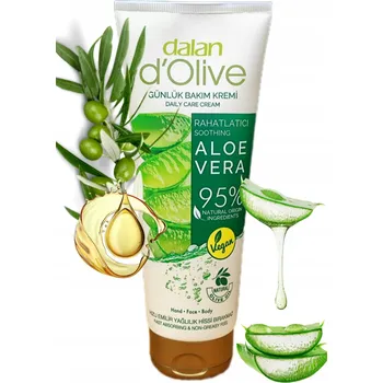 Péče o ruce Krém na ruce a tělo Balsam ALOE VERA Dalan d’Olive 250 ml VEGAN