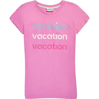 Dívčí oblečení Winkiki Kids Wear Dívčí tričko Vacation - růžová Velikost: 152