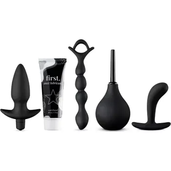 Anální šperk Set pomůcek na anální sex First Backdoor [S]experience