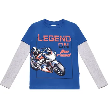 Winkiki Kids Wear Chlapecké tričko s dlouhým rukávem Legend - tmavě modrá Velikost: 140