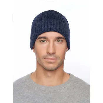 Čepice Marhatter Pánská pletená čepice - 7733 - tmavě modrá