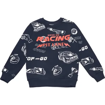 Chlapecká mikina Winkiki Kids Wear Chlapecká mikina Racing - navy Velikost: 128