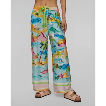 Dámské oblečení Hedvábné Dámské Kalhoty Seafolly South Pacific Pant 55400pa-multi