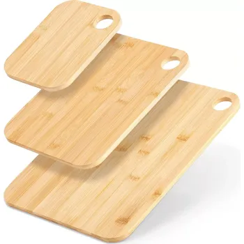 Kuchyňské prkénko Bambusové prkénko na krájení – sada 3 ks