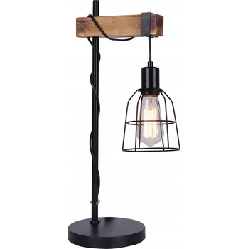 Lampička Stolní lampička Italux Ponte černá, výkon až 60 W