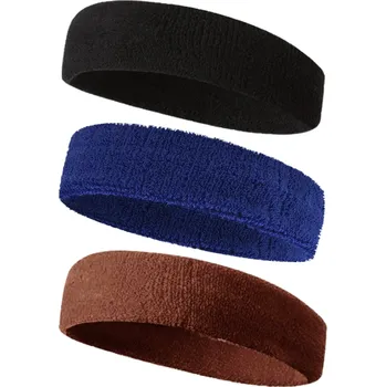 Čelenka SADA 3x ČELENKA do VLASŮ na BĚH, TENIS, SPORTOVNÍ UNISEX