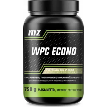 Protein MZ WPC EcoNo 750g - syrovátkový protein, příchuť pistácie v bílé čokoládě