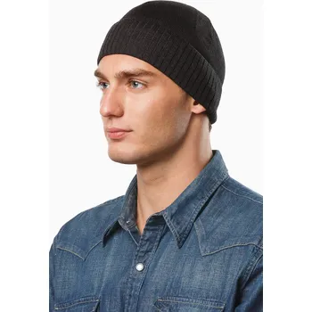 Čepice Marhatter Pánská pletená čepice - 8607 - černá