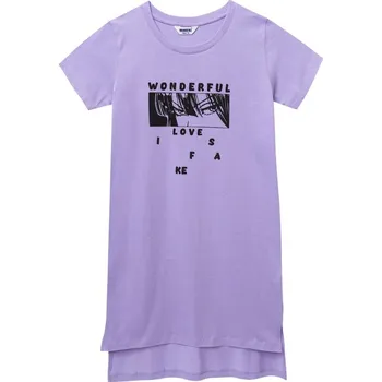 Dívčí šaty Winkiki Kids Wear Dívčí šaty Wonderful - liliová Velikost: 128