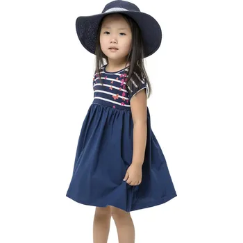 Dívčí šaty Winkiki Kids Wear Dívčí šaty Love Paris - navy Velikost: 122