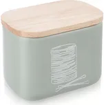 Zelená dóza na vatové tyčinky a kosmetické tampony GREENISH