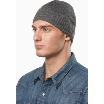 Čepice Marhatter Pánská pletená čepice - 8607 - tmavě šedá