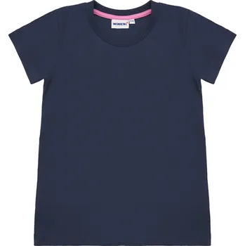 Winkiki Kids Wear Dívčí tričko Base - navy Velikost: 128