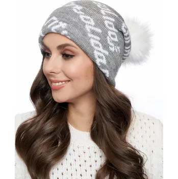 Čepice Marhatter Dámská pletená čepice - 9024 - šedá