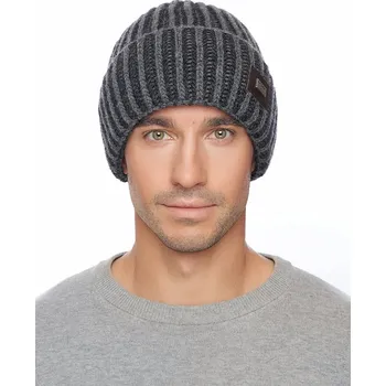 Čepice Marhatter Pánská pletená čepice - 8649 - šedá