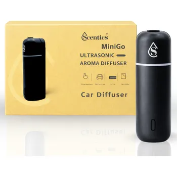 Aroma difuzér MiniGo difuzér do auta černá