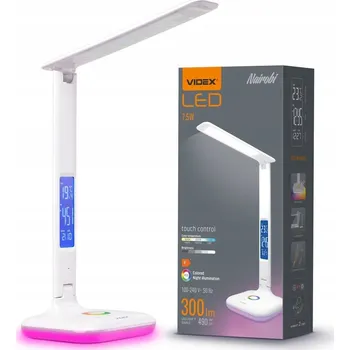 Lampička LED stolní lampička VIDEX NAIROBI 7,5W 5500K s možností stmívání