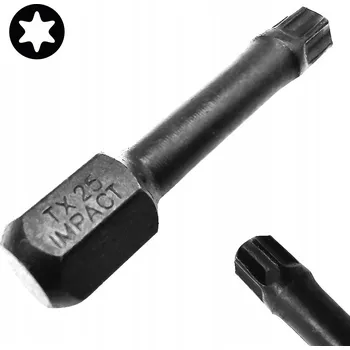 Bit BIT ÚDEROVÝ TX25 30mm HVĚZDIČKOVÝ TORX TORSION IMPACT COBIT 1 Ks