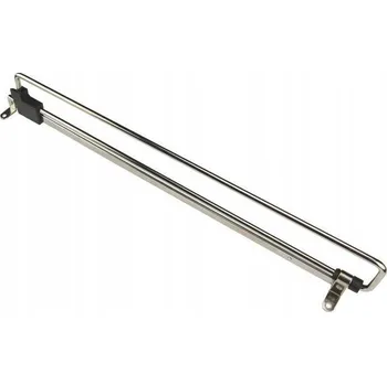 Věšák VÝSUVNÝ NÁBYTKOVÝ VĚŠÁK CHROMOVÝ TYČ L-450 mm