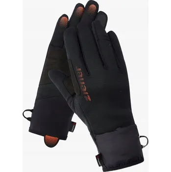 Rukavice Rukavice do hor Ziener Izeland Touch Glove - černé, velikost 6 (XS)